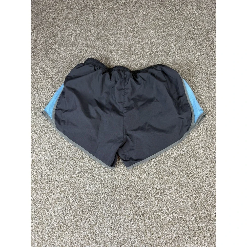 Nike Dri Fit Women's Sz. S Gray/blue Classic‎ Sport Shorts